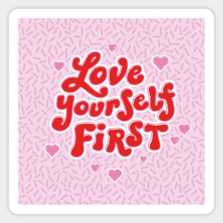 Love yourself Sticker